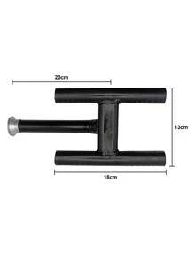 Quemador de gas tipo H para parrilla 18 cm, ideal para planchas, asadores y cocinas de alto rendimiento, accesorio cocina profesional - Negro - Ver 3