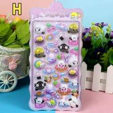 1 ملصق حيوان بلاستيكي ثلاثي الأبعاد مجسم، ملصق زخرفي كرتوني مرصع بالألماس ثلاثي الأبعاد، ملصق مجسم جميل، متوفر بأنماط متعددة، مناسب لكتب الملصقات والأجهزة المحمولة والثلاجات والأمتعة وتبادل الملصقات وتزيين أغطية الهواتف الكرتونية. هذا التصميم مناسب للاستخدام المنزلي والأعياد والحفلات وعيد الهالوين وعيد الميلاد ومناسبات أخرى. - متعدد الألوان - مشاهدة 17