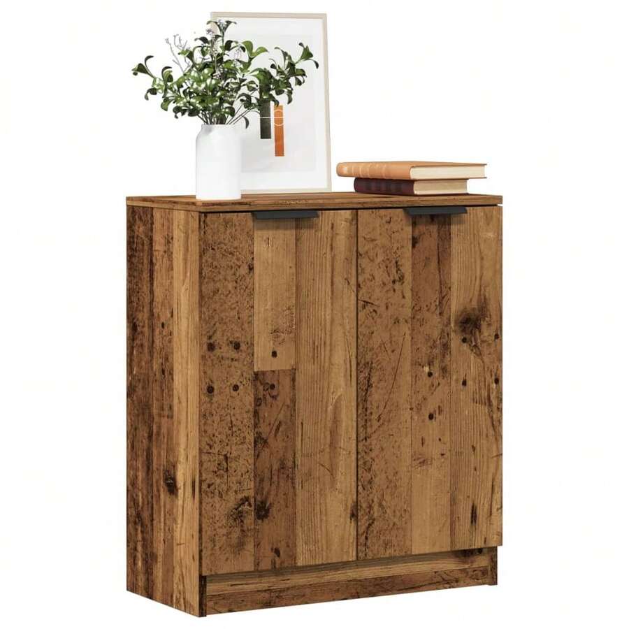 vidaXL Sideboard im Altholz-Look 60x30x70 cm, Holzwerkstoff