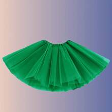1pc Women's Versatile Tulle Skirt, Suitable For Daily Wear, Dance Performances, And Holiday Parties