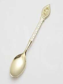 1/5/10 Piece Set Of Gift Crafts, Vintage Alloy Coffee Spoons, Ice Cream Spoons, Jam Spoons, Carved Dessert Spoons, Dining Utensils - Multicolor - View 12