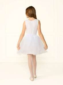 Young Girls Skirts - White - View 2