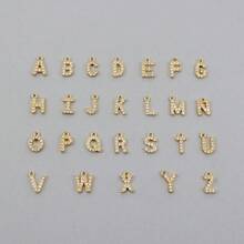 2pcs Minimalist Stainless Steel Letter Necklace Set, Women's Herringbone Chain, Lip Shaped Chain, Multi-Layer Letter Necklace - Gold Type 2 - View 4