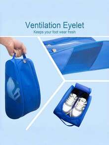 1Pc Travel Shoe Bag, Foldable Shoe Storage Bag, Zipper Shoe Bag, Unisex Boot Bag Shoe Box Shoe Storage Box, Travel Vacation Cruise Summer Vacation University Dormitory School Business Travel Essentials, Gym Shoe Storage Bag, Office Business Trip Suitcase Organization Artifact, Home Shoe Dust Storage Bag, Suitable For Students, White-Collar Workers, Travel Enthusiasts, Fitness Enthusiasts