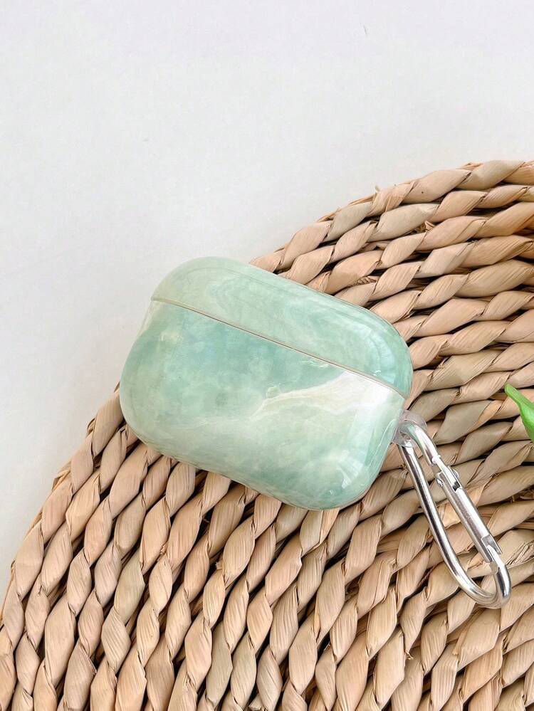 Soft Airpod Pro 3 Case With Pale Blue Marble Pattern, Minimalist Leopard Print 4 Protective Cover, Separate Protective Case For Airpods 2/3/Pro 2 Bluetooth Earphones - Multicolor - View 8