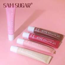 SAM SUGAR 5 色保湿润唇膏，亮泽唇彩，液体唇膏，适合所有肤色，滋养保湿，改善肤色，馈赠佳品 - 彩色 - 查看 4