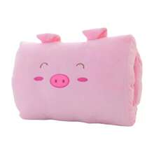 Almohadas de felpa de oso rosa para , calentadores de manos, guantes para adultos, almohadas para siesta de dibujos animados, cojines, calentadores de manos creativos, regalo de felpa - E - Ver 10
