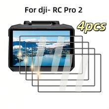 4 Packungen/2 Packungen Bildschirmschutz für RC Pro 2/RC/RC 2/RC Pro Fernbedienung Mavic 4 Pro/Mini 5 Pro/Mini 4 Pro/Air 3S/Flip/Mini 3/Mini 3 Pro/Air 3, Ultra HD gehärtetes Glas mit blasenfreier Installation, Antifingerabdruck Schutzfolie