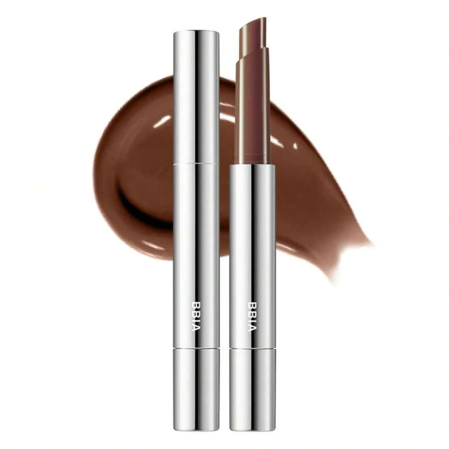 Bbia Over Glaze Stick - Lip Plumping Gloss Melting Balm Lipstick, Intensive Volume Up, High Shine & Glossy, Ultra Watery Moisturizing & Volumizing, Glowy Texture, Korean Lip Makeup-06 CHOCO GLAZE - 06 巧克力釉 - 查看 1