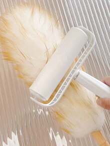 1pc Premium Lambswool Duster Brush - Soft, Flexible, Extendable Feather Duster For Efficient Cleaning In Tight Spaces - Ideal For Home And Professional Use, Gentle On Surfaces, Dusters For Cleaning - Multicolor - View 7