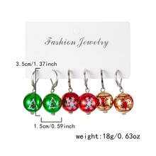 Hypoallergenic Christmas Thanksgiving Earring Set, Holiday Women Pendant Earrings Fashion Jewelry Gift, Interesting Christmas Gift Earrings