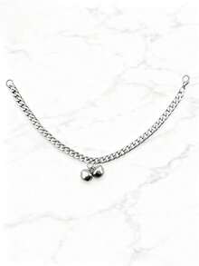 1件装猫狗铃铛项圈猫项圈可调节猫狗装饰项链尺寸狗狗猫咪颈带配饰儿童款，这款精致的猫狗铃铛项圈采用柔软材质，佩戴舒适。项圈上镶嵌着小巧精致的铃铛，发出清脆悦耳的声音，为宠物增添一抹可爱。 - 彩色 - 查看 12