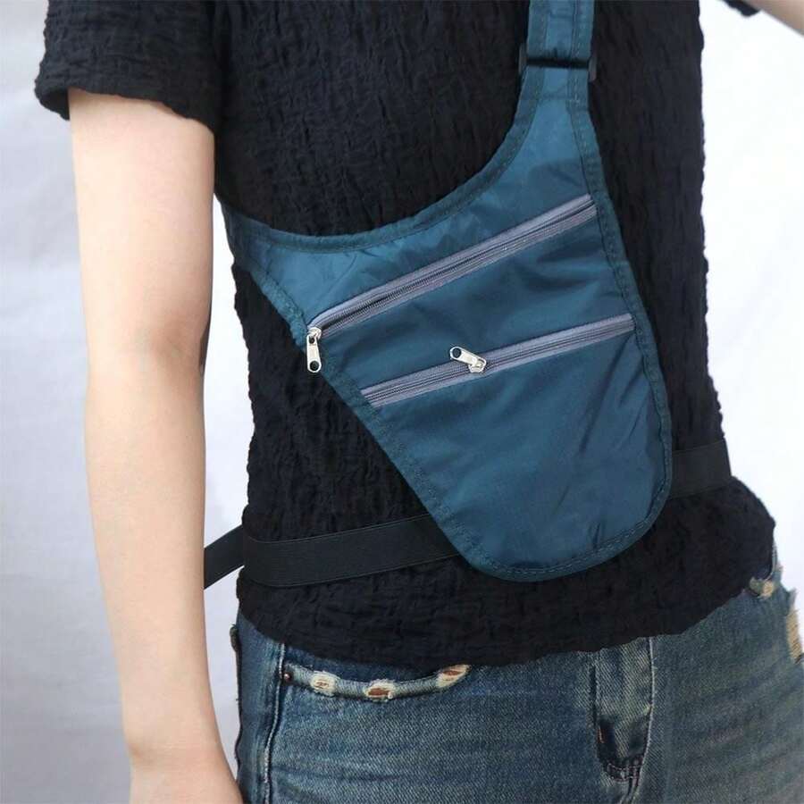 Invisible Travel Waist Packs Pouch For Passport Belt Bag Hidden Security Wallet Gift Travel Bag Chest Pack Waist Bag