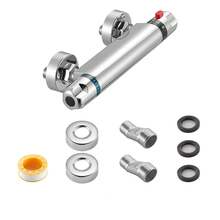 Flush Valves - Spezialventil, ein Loch, roter Punkt, Chromsilber - Ver 8