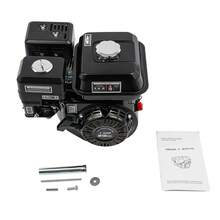 SanBouSi Gasoline Powered Engine Multi-Use Engine 4-Stroke 7.5HP Engine - Black - View 1