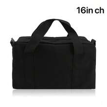 1 حقيبة أدوات قابلة للطي، حقيبة تخزين أدوات يدوية، حقيبة تخزين واسعة الفم، صندوق أدوات كهربائي، حقيبة تخزين متعددة الوظائف، متوفرة بأحجام متعددة