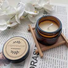 4件套/3套/盒装和1套/盒装浪漫香薰蜡烛，纯天然植物香氛，无烟天然大豆蜡香薰蜡烛，室内浴室持久留香礼盒装，浓郁花香，适合婚礼、伴手礼等场合