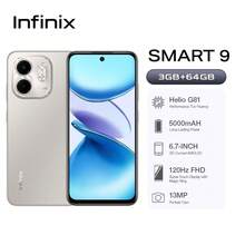 Infinix Smart 9 64GB ROM 3+3GB RAM 4G 6.7英寸双卡双待 全球版 库存有限，立即抢购！圣诞礼物 送给家人的完美智能手机 - 鈦銀色 - 查看 1