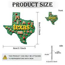 Moroccan Fridge Magnets - Marrakech City Landscape With Jemaa El-Fnaa Square And Bahia Palace - Beige, Gold, Brown Travel Decor - Refrigerator, Table, Door Decoration - Compatible With Other Magnets - Moroccan Architecture Model - Ideal Gift For Morocco Lovers, Valentine's Day, Anniversary, Christmas - Marrakech Souvenir - Kitchen And Dining Room Decor - Compatible With Boards And Refrigerators, 2D Flat - Multicolor - View 14