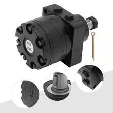 John Deere 737 757 777 797 7200 7400 Hydraulic Drive Motor TCA12678 TCA17739Hydraulic Drive Wheel Motor TCA17739 For John Deere 737 757 777 797 7200 7400 - Black - View 5
