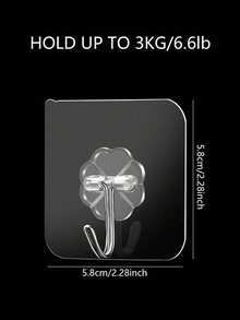 10-Pack Contemporary Metal Wall Hooks, Self-Adhesive, Easy To Install, Wall Mount - Versatile Organizer For Keys, Hats, Towels - Suitable For Bathroom, Bedroom, Office, Kitchen