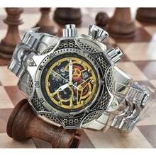 Reloj De Mujer Reloj De Hombre 2025 Men's Chromatic Watch Stainless Steel Quartz Movement Iridescent Dial Fashion Casual Style Waterproof ​ - 2 - 查看 8