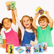 Super Mario Mini Spiral Notebook, Cute High-Quality Themed Mini Memo Pad, Portable Small Notebook, Bullet Journal Material, Double-Sided Writeable, Non-Bleed, Perfect Notebook For Mario Fans, Ideal Small Gift For Thanksgiving, Christmas, Theme Parties