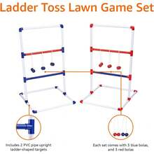 Basics Juego de Ladder toss, rojo/azul - 1 - Ver 1