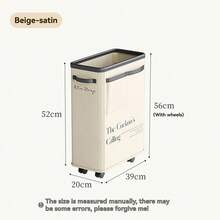 1 pieza Cesta de almacenamiento con rodillo para esterilla de yoga, equipo de fitness y deportes. Cesta de almacenamiento de espuma cosida en el hogar con eje extraíble, conveniente y ligera. - Tres colores - Ver 10