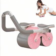 1pc Ab Roller Wheel, Abs Workout Equipment For Abdominal & Core Strength Training, Exercise Wheels For Home Gym, Fitness Equipment For Core Workout With Knee Pad Accessories