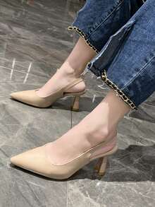 Fashionable High Heel Sandals Suitable For Hosting, Performing, Parties, Vacations, Versatile For Teenagers