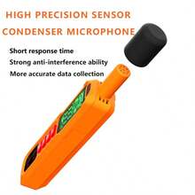 High-Precision Digital Sound Level Meter, 30dB-130dB Handheld Noise Detector With Capacitive Microphone, Accurate Decibel Measurement For Traffic, Office, Library, Car, Industrial & Noise Monitoring