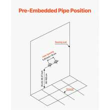 Flush Valves - Spezialventil, ein Loch, roter Punkt, Chromsilber - Ver 7