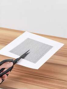 Kit de reparación de paneles de yeso - Juego de herramientas de reparación de agujeros con malla de fibra de vidrio autoadhesiva, raspador y papel de lija para paredes, techos y placas de yeso - Disponible en múltiples tamaños (5/10/15/20 cm) - Paquete de múltiples parches