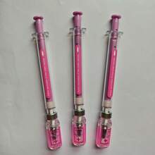 1/3pcs Creative Needle-Shaped Signature Neutral Pens, Simulated Injection Syringe Design Stress Relief Injection Pen, Random Color Delivery. School Supplies, Back To School Season - Random Color - View 13