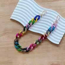Metallic 7-Color Bag Chain Pendant Bag Strap Extension Chain Phone