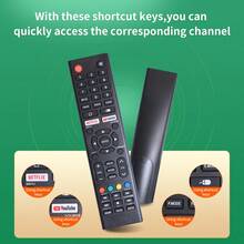 Replacement ABS Remote Control RM-40HQ Fit For STARGOLD / STARTACK / Ikon TV BOX