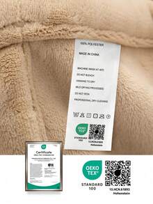 1 pieza Manta de franela de doble cara, manta suave y esponjosa para todas las estaciones, cálida y cómoda, lavable a máquina, para ropa de cama del hogar y ropa de cama de dormitorio universitario, certificada Oeko-Tex, color caqui