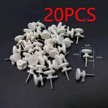 20pcs Mini Frameless Wall Mounted Picture Hanger Hooks