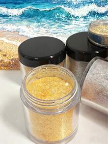 12 Colors Decorative Glitter, DIY Craft Supplies, Decorative Accessories, Arts & Crafts, Birthday Party, Wedding Decor, Party Decoration - 3g/Bottle