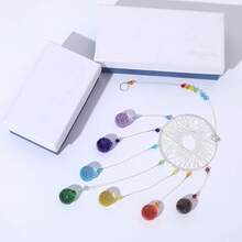 Colorful Crystals Catcher Hanging Suncatchers Chandelier Lamps Light Pendant Prisms Hanging Ornament Home Decoration - Quả bóng đầy màu sắc - Xem 3