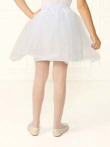 Young Girls Skirts - White - View 4