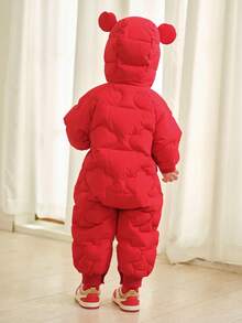 Balabala BalaOne Kinder Daunen Jumpsuit, Jungen & Mädchen Winter 2025, süßer Kapuzen-Jumpsuit
