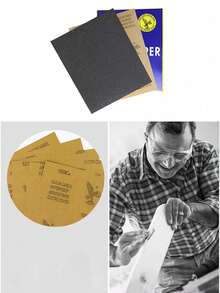 Papel de lija de marca Eagle genuino, papel abrasivo para pulir con agua para lijar pintura de coche, jade, palisandro, hojas de lijado fino de 2000 granos