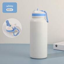 Large Capacity Stainless Steel Vacuum Bottle, Lid And Cup, 2 Hot Water Bottles, Hot Water Cup, Double-Layer Insulation, Super Portable, Multifunctional Design, Very Suitable For Travel, Home, Office, School And Unique Birthday Gifts, Santa Claus Gifts, Kitchen Accessories, Thanksgiving Gifts, Christmas Gifts, Halloween Gifts, Valentine's Day Gifts, New Year's Gifts