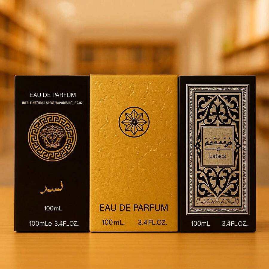 KIT OF 3 ARABIC PERFUMES FOR MEN, 100ML EACH - một số - Xem 1