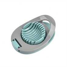 2-In-1 Stainless Steel Wire Egg Cutter - Suitable For Boiled Eggs, Fruit Garnishing And Aluminum Cutting - Durable Plastic Handle, Kitchen Essential, Modern Tool, Egg Slicer, Egg Slicing Artifact, Preserved Egg Cutter, Preserved Egg Splitter