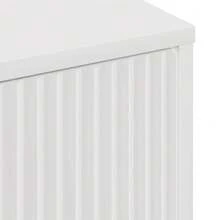 vidaXL Sideboard Weiß 69,5 X 33 X 82 Cm Holzwerkstoff - Bianco - Visualizzare 11
