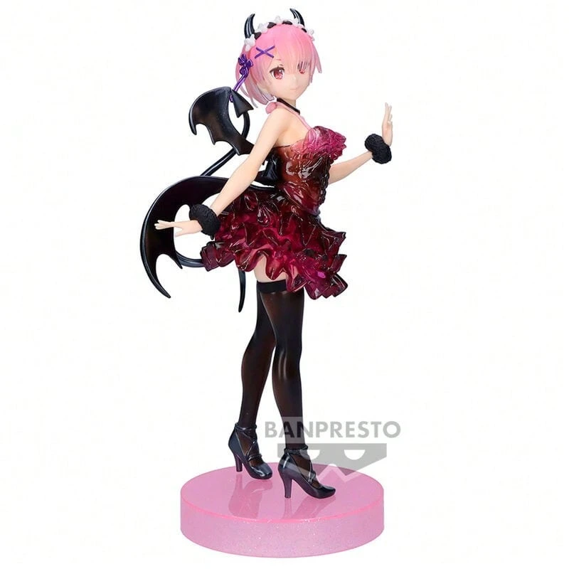 Mô hình Ram Banpresto Re:Zero -Starting Life In Another World-Esresto-Trong suốt & Sang trọng, Phiên bản màu đặc biệt 22 cm, BP89696P Nhiều màu, Mô hình sưu tầm tối ưu dành cho người hâm mộ Anime - trắng - Xem 1