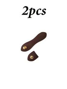 DIY Leather Craft Buttons, Foldable Sewing Accessories, Crochet/Wallet/Handbag Making, Artificial Leather Sewing Snap Buttons, Multi-Color Buttons, Suitable For Handbags And Wallets, Metal Rings - Multicolor - View 25